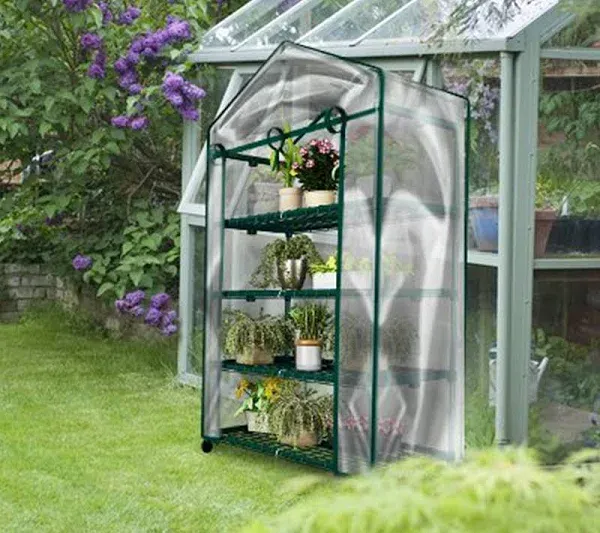 Home-Complete HC-4201 4-Tier Mini Greenhouse