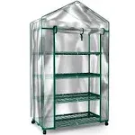 Home-Complete - 4-Tier - Mini Indoor Outdoor Portable Greenhouse