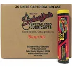 Schaeffer's Ultra Supreme Grease NLGI #3 - 30 Tubes - Multi-Purpose Para-Synthetic Grease for Heavy Duty Equipment