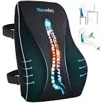 Office Chair & Car Lumbar Support Pillow for Lower Back Pain Relief