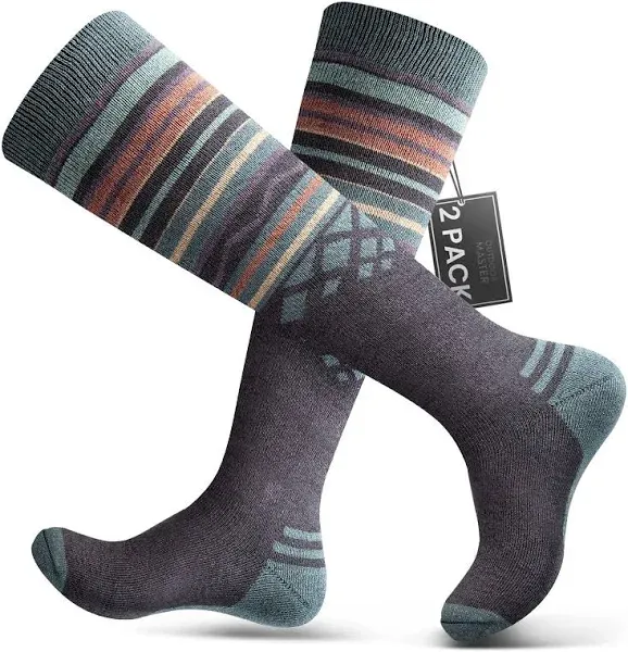 OutdoorMaster Merino Wool Ski Socks