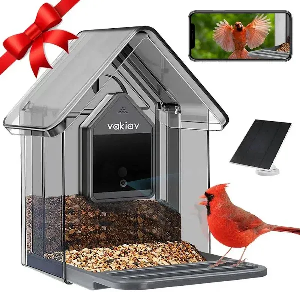 Vakiav Bird Feeder with Camera