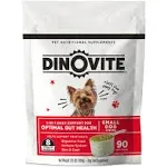 Dinovite Small Puppy Probiotic Supplement Omega 3 90 Day Supply for Puppies