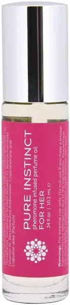 Pure Instinct Pheromone Perfume Oil Roll On for Her