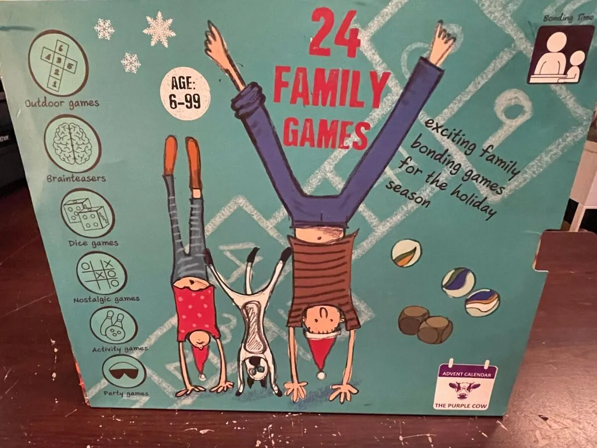 Family Games Advent Calendar