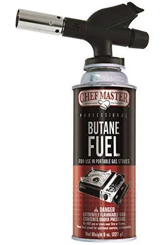 Chef-Master 90014 Torch Butane 1-1 Each