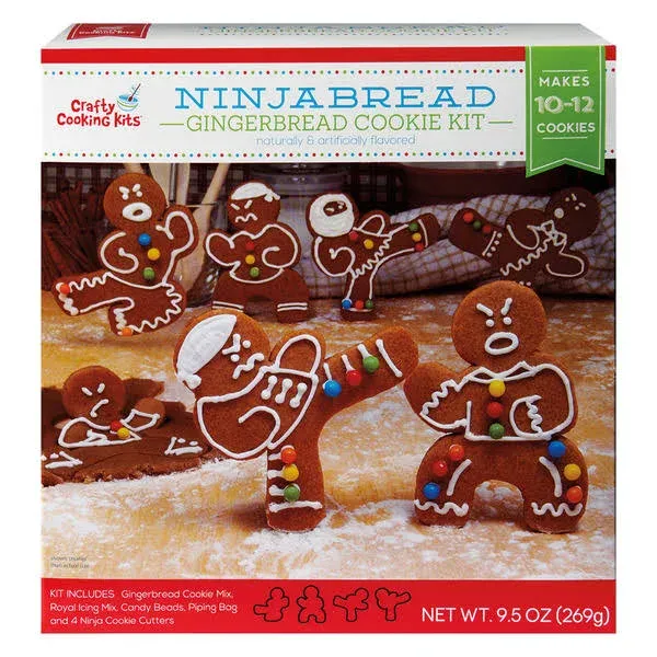 Brand Castle Ninja Bread Gingerbread Cookie Kit