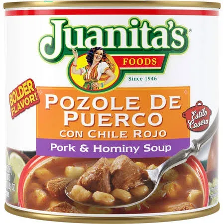 Juanita's Pozole Pork & Hominy Soup