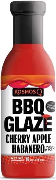 Kosmos Q Rib Glaze, Apple Habanero - 16 oz