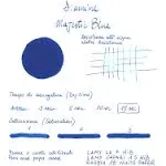 Diamine Majestic Blue Ink - 30 ml Bottle