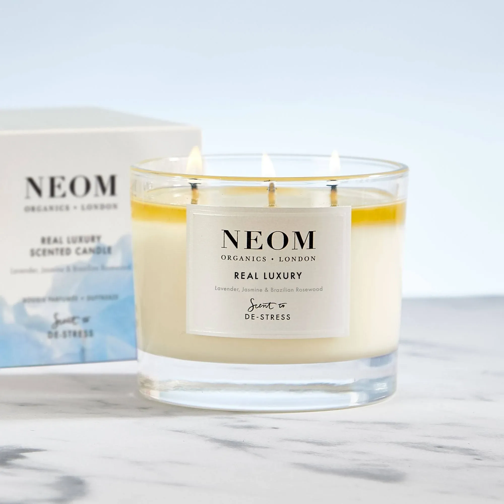 Neom Real Luxury Scented Candle (3 Wick)