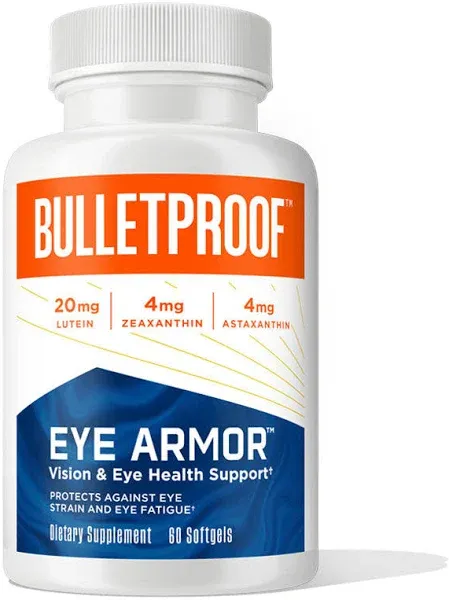 Bulletproof Eye Armor Supplement Softgels