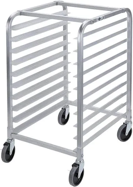 Profeeshaw 10 Tier Aluminum Racking Trolley