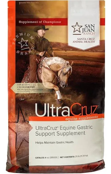 UltraCruz Equine Gastric Support Supplement for Horses