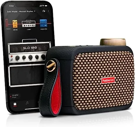 Positive Grid Spark Go Ultra-Portable Smart Guitar Amp and Bluetooth Speaker