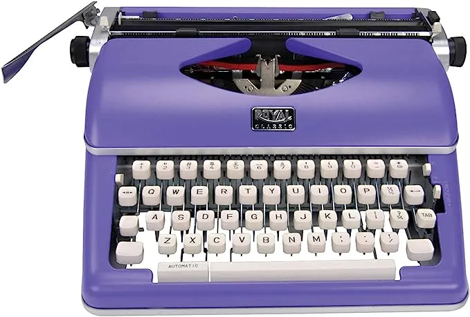 Royal 79119q Classic Manual Typewriter (Purple)