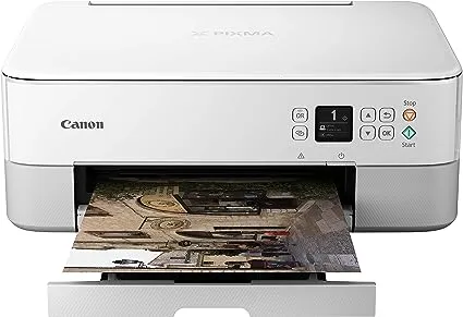 Canon - PIXMA TS5320 Wireless All-in-One Inkjet Printer - White