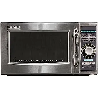 Sharp R-21Lcfs 1000W Commercial Microwave Oven