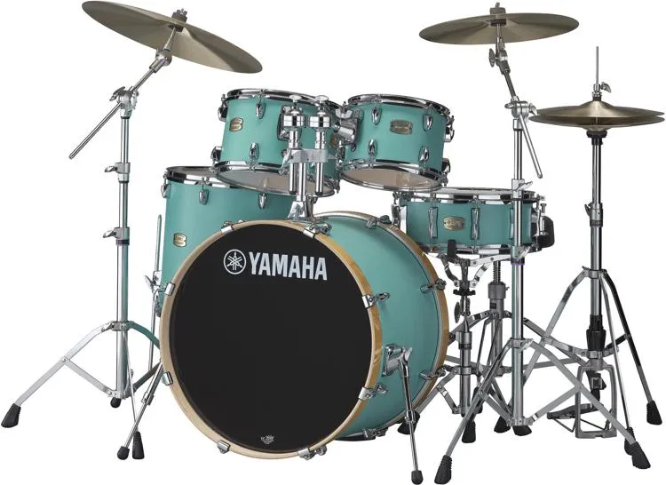 Yamaha Stage Custom Birch Shell Pack - 5pc - Cranberry Red