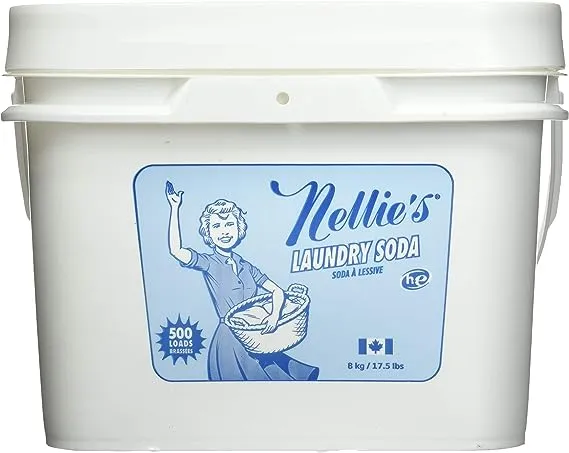 Nellie's All Natural Laundry Soda 500 Load Bucket