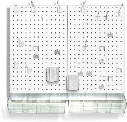 Azar 70-Piece Pegboard Organizer Kit