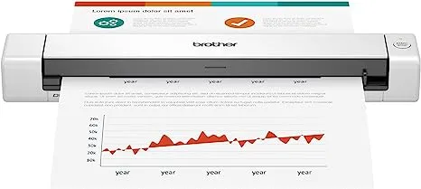 Brother DS-640 Compact Mobile Document Scanner