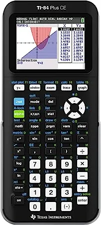 Texas Instruments Ti-84 Plus CE Graphing Calculator (Rose Gold)