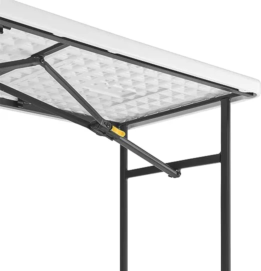 Living and More 4ft XL Straight Folding Utility Table