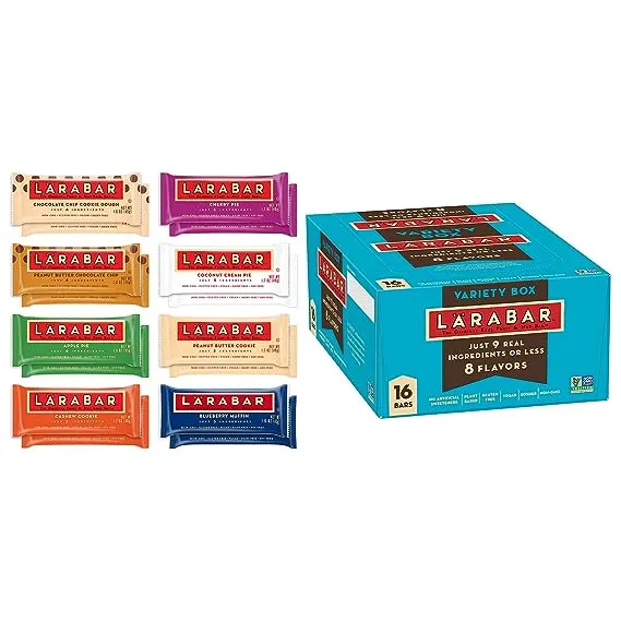 Larabar Fruit & Nut Bar, Variety Pack - 18 pack, 1.6 oz bars