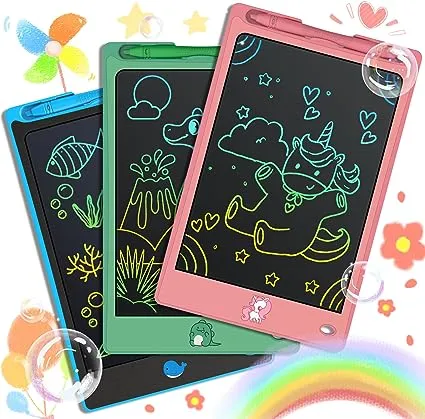 LCD Writing Tablet Doodle Board Toys Gifts for 3-8 Year Old