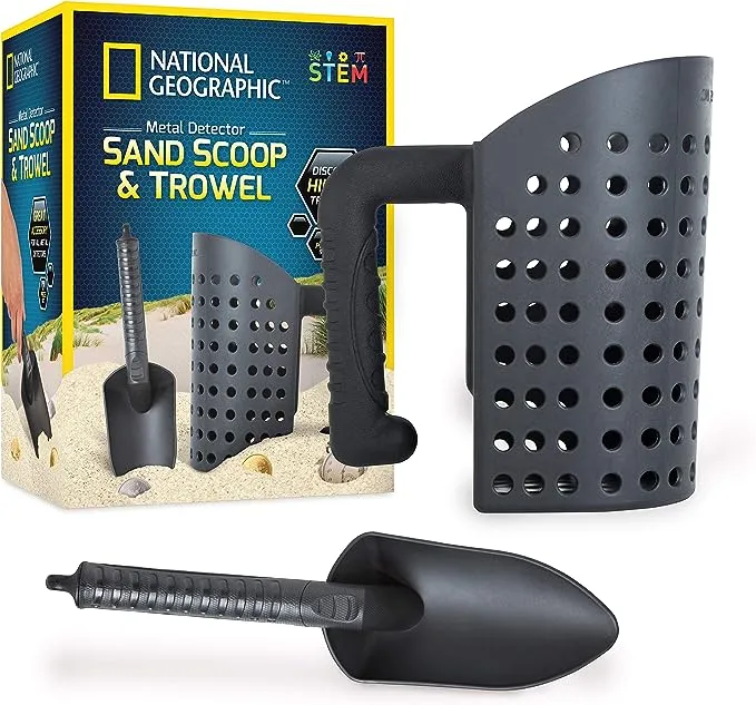 National Geographic Metal Detector Sand Scoop & Trowel