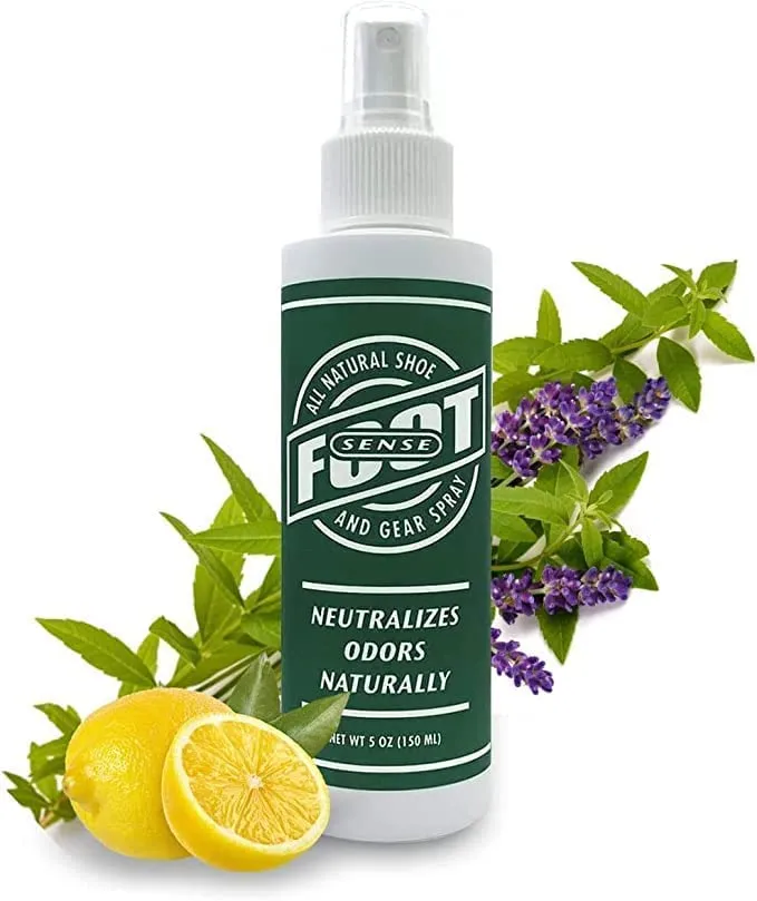 Foot Sense All Natural Shoe and Gear Spray - Foot & Shoe Odor