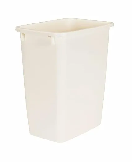 Rubbermaid 21 qt. Bisque Wastebasket