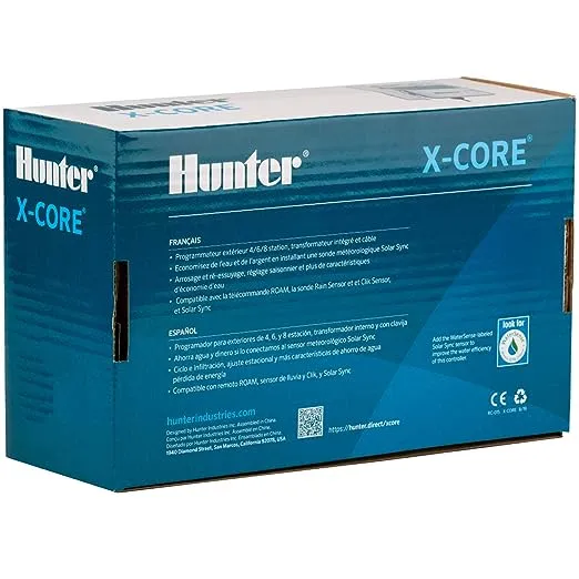 Hunter 4 Station X-Core Controller, Outdoor Xc400