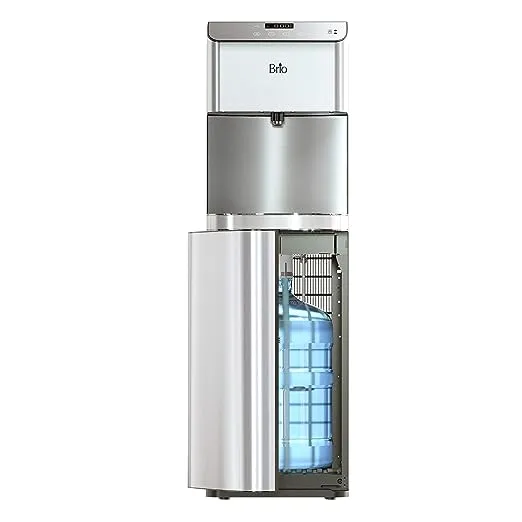 Brio Moderna Touchless Bottom Load Water Cooler Dispenser - Self-Cleaning, Mo...