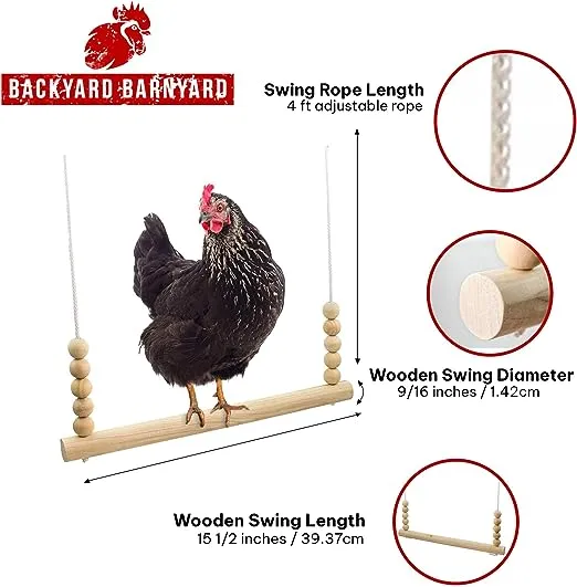 Backyard Barnyard Chicken Swing