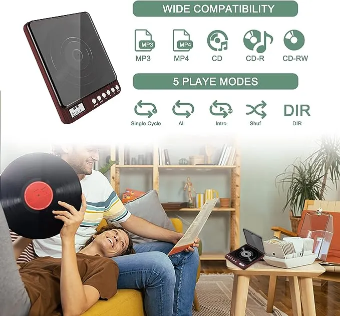 Portable CD Player with Speakers