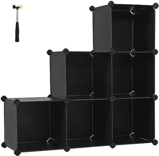 Tomcare Cube Storage 6-Cube Closet Organizer Storage Shelves