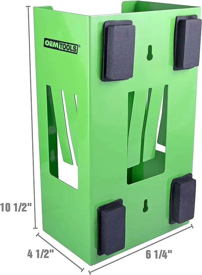 OEMTOOLS 24945 Magnetic Glove Dispenser Disposable Gloves Box Holder