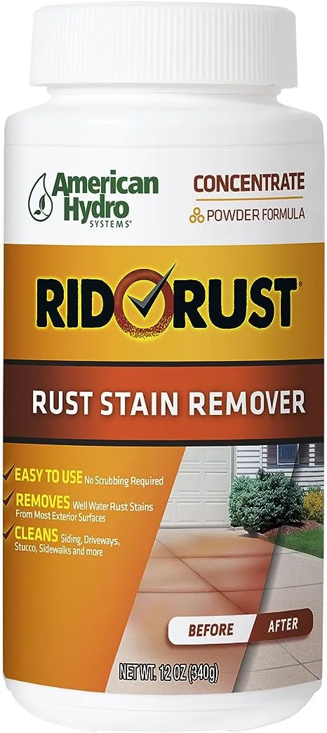 Rid O Rust Powder Rust Stain Remover