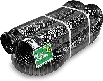 Flex-drain Solid Pipe - 4in. x 25ft.