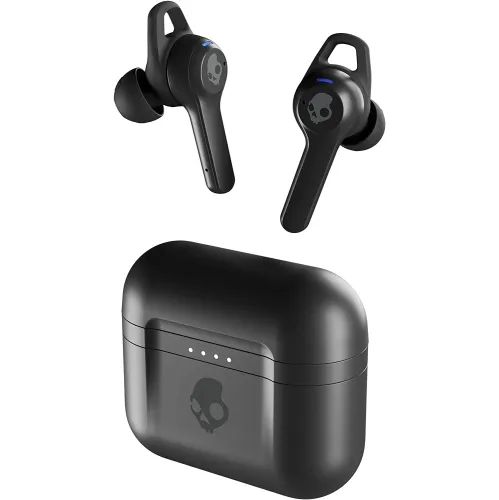 Used *Functions Well* Skullcandy Indy Fuel Wireless Earbud S2IFW-N740 Black