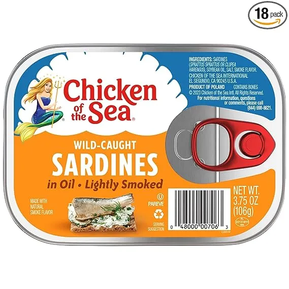 Chicken of the Sea Smoked Sardines in Oil