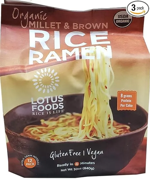 Lotus Foods Organic Millet & Brown Rice Ramen