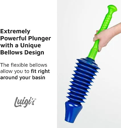 World&#039;S Best Plunger - Unclogger Tools for Unblocking Toilet - Heavy Duty Plunge