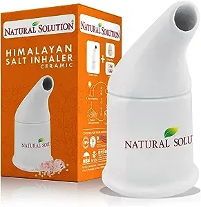 Natural Solution Pink Himalayan Salt Inhaler with 2 Refills