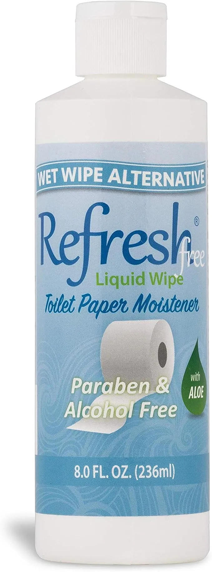 Refresh Liquid Wipe: Toilet Paper Foam Dispenser Refill Eco-friendly Flushable Wet Wipe Alternative