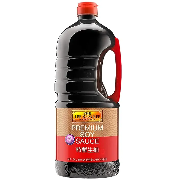 Lee Kum Kee PREMIUM SOY SAUCE FAMILY PACK 59 fl oz each Bottle (1 PACK)