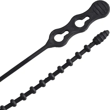 Gardner Bender Cable Tie 12 in. Beaded UVB 70 lb. (40-Pack)