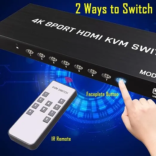 Tesmart 8x1 Hdmi Kvm Switch Support Resolution Up To 3840*2160@30hz 8x1 Hdmi Kvm Switch - Buy 8 Port Hdmi Kvm Switch
hdmi Kvm Switch With Edid Emulators
hdmi Kvm Switch Support Auto Scan Product on Alibaba.com